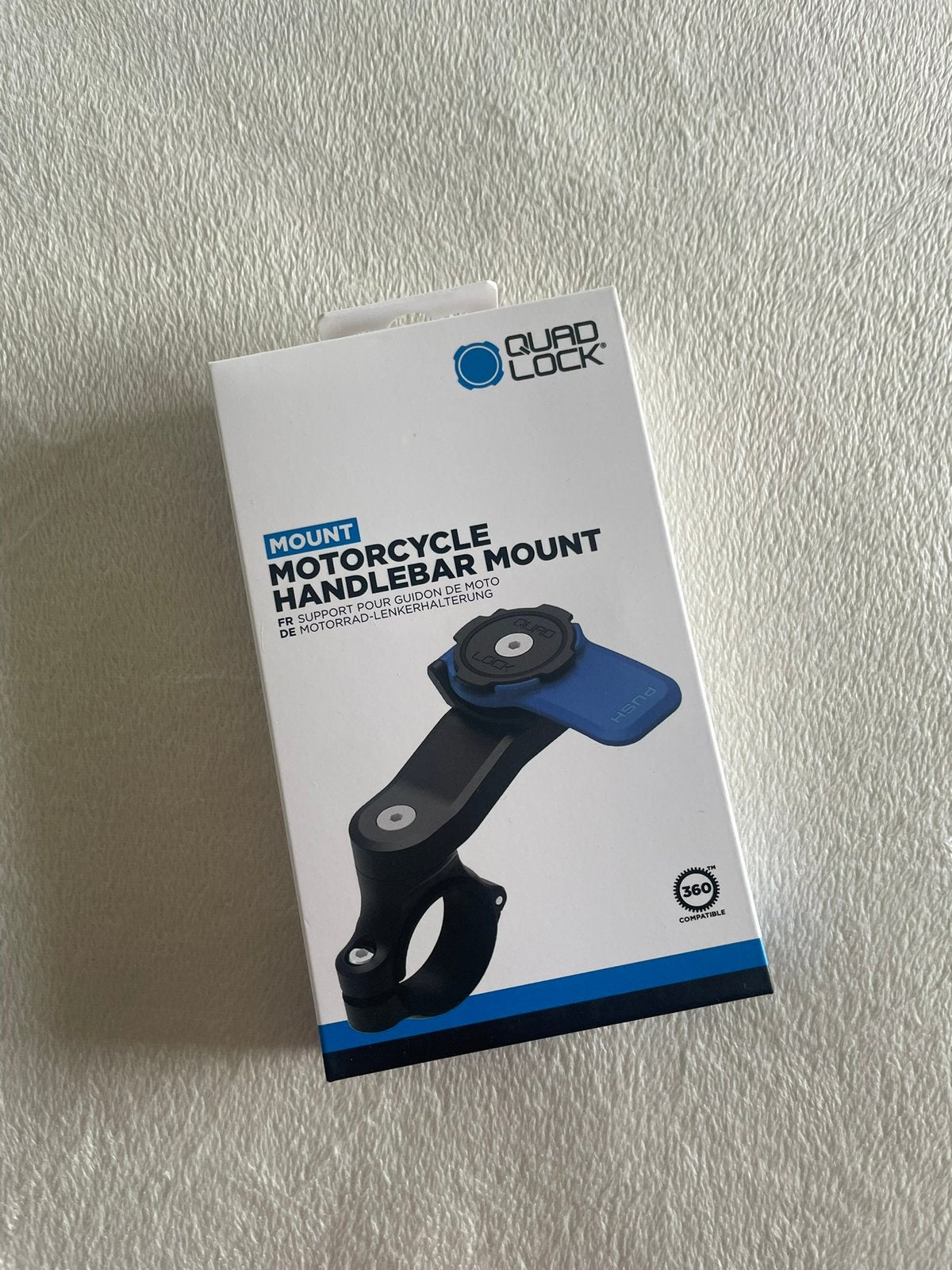 Support Quad Lock pour moto, Motos, Envoi, Comme neuf