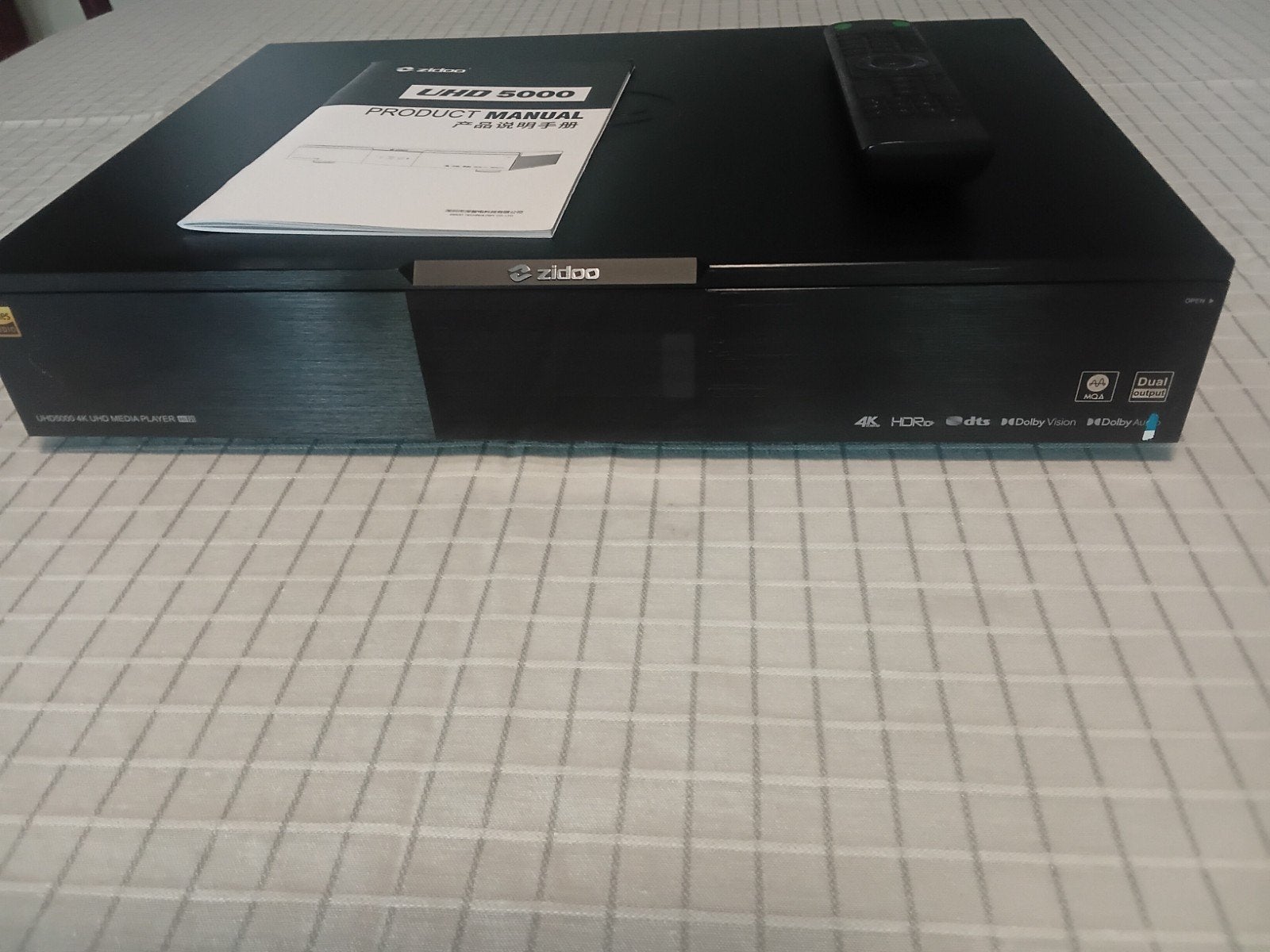 Zidoo UHD 5000, TV, Hi-fi & Vidéo, Enlèvement ou Envoi, Comme neuf, Décodeur
