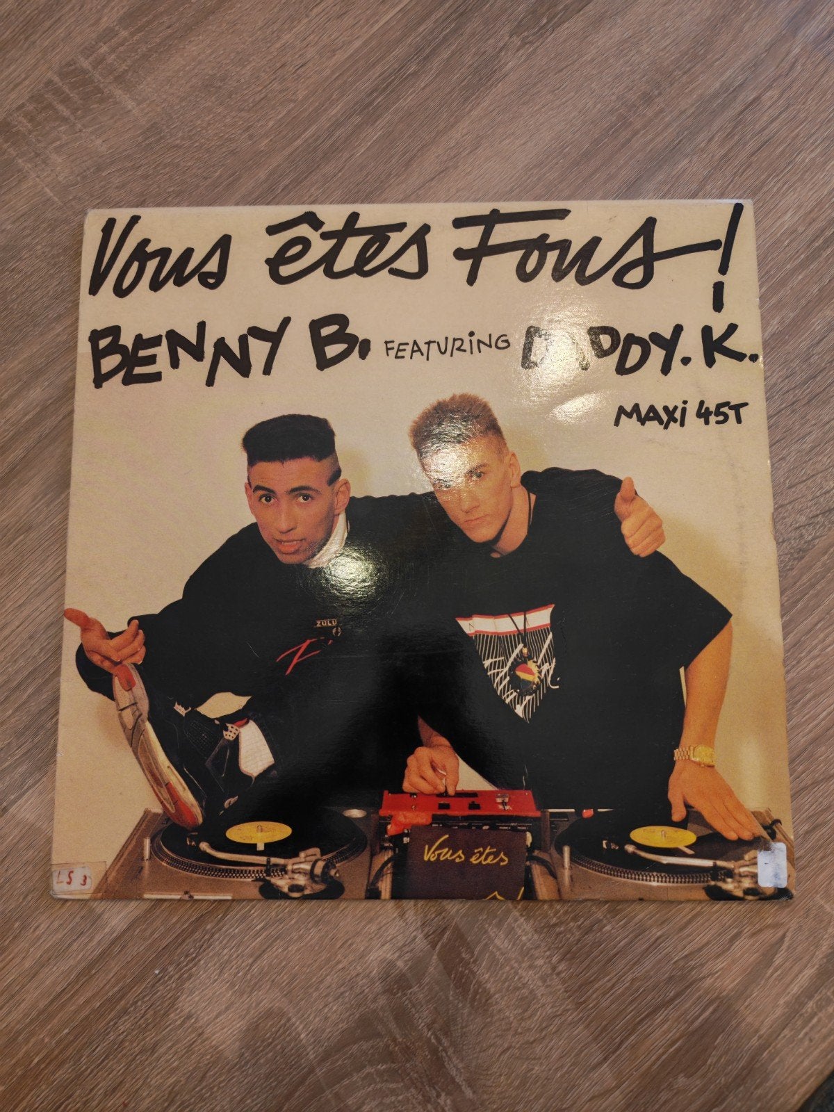 Vinyle Benny B, Enlèvement, Utilisé