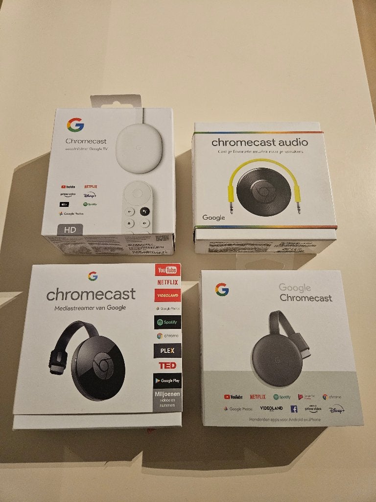 Google Chromecast, Ophalen of Verzenden, Zo goed als nieuw