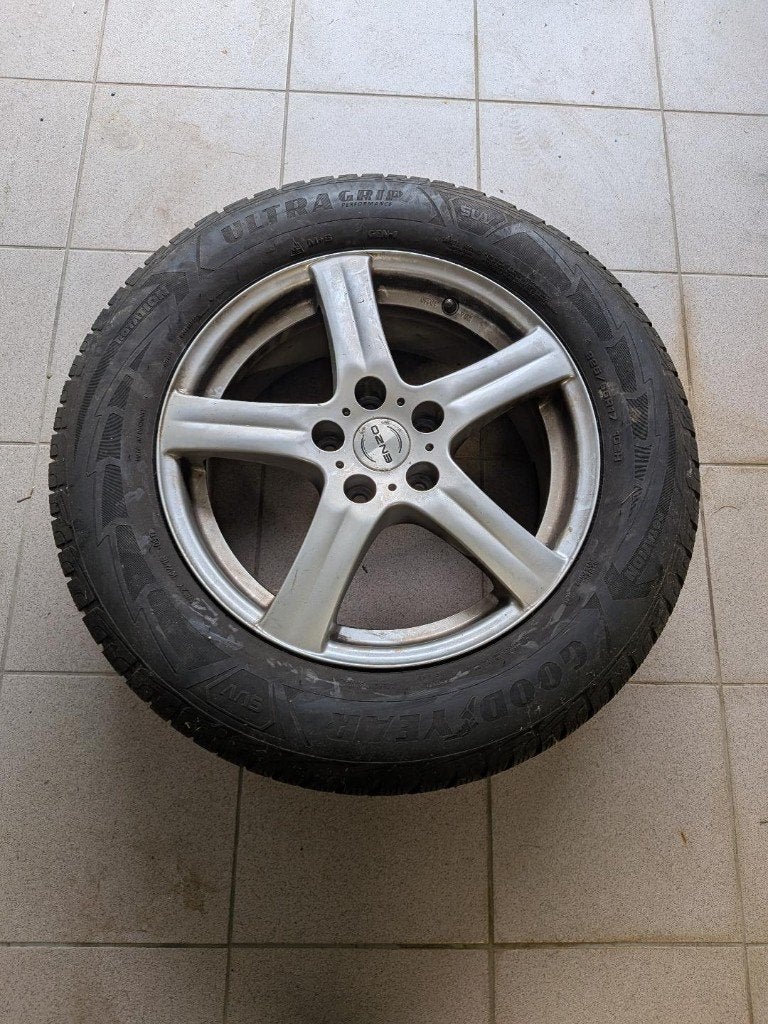 4 jantes Enzo - Honda CR-V 2017, Pneus hiver, Véhicule de tourisme, 17 pouces, Enlèvement