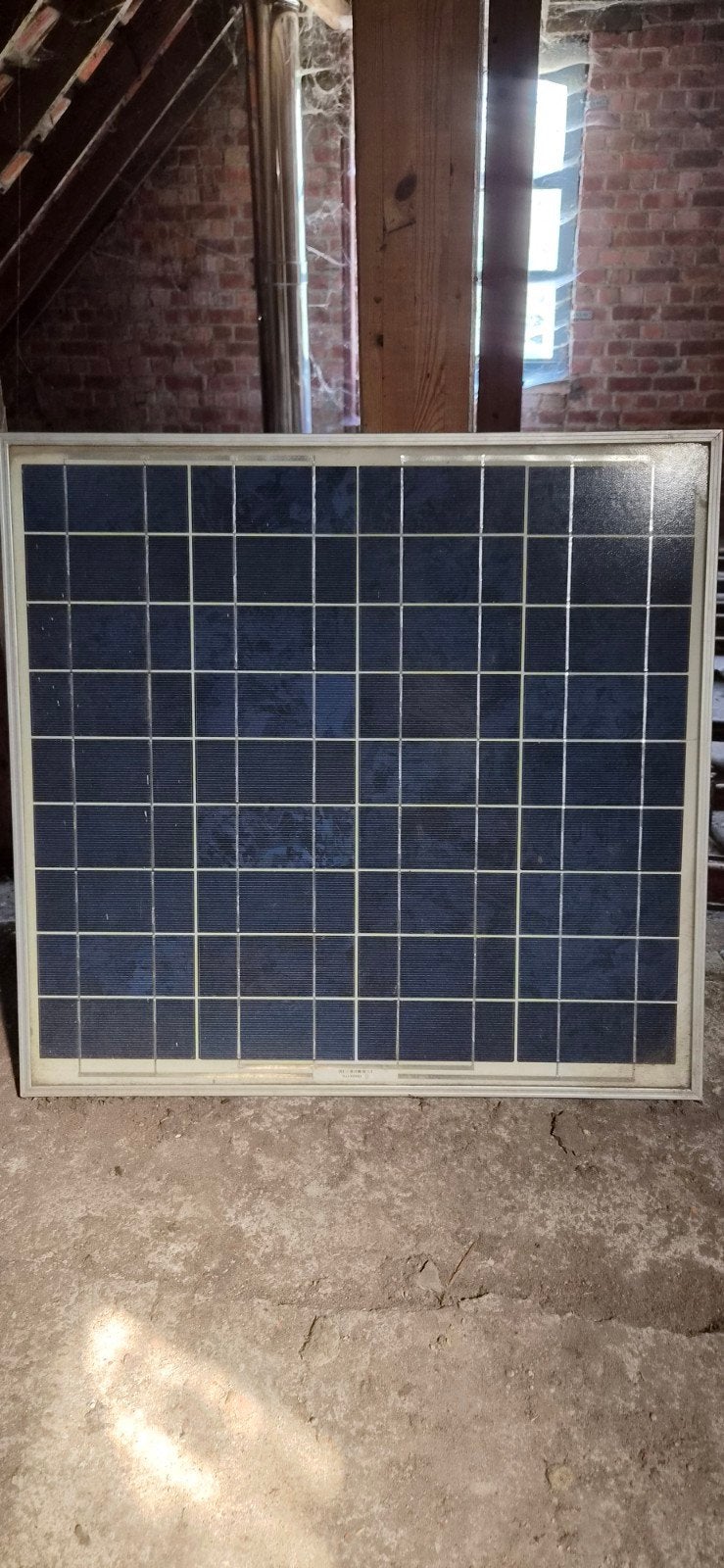 PV paneel  65 x 65, Enlèvement, Utilisé, Panneau, Moins de 100 watts-crêtes