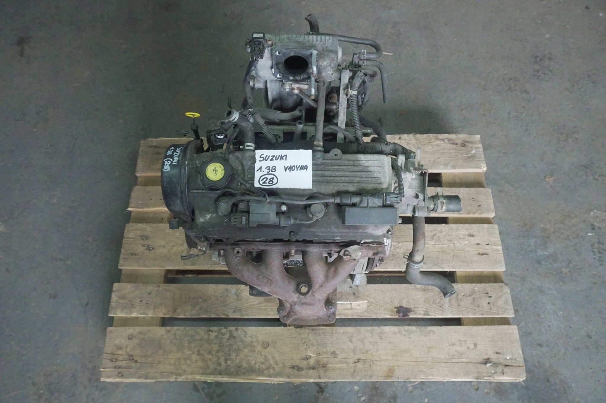 Moteur G13BB Complet SUZUKI WAGON, Envoi, Utilisé, Skoda