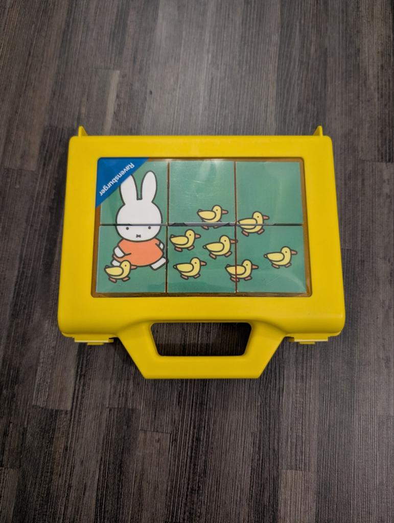 Blokpuzzel Nijntje Ravensburger, Kinderen en Baby's, Ophalen, Minder dan 10 stukjes, Gebruikt