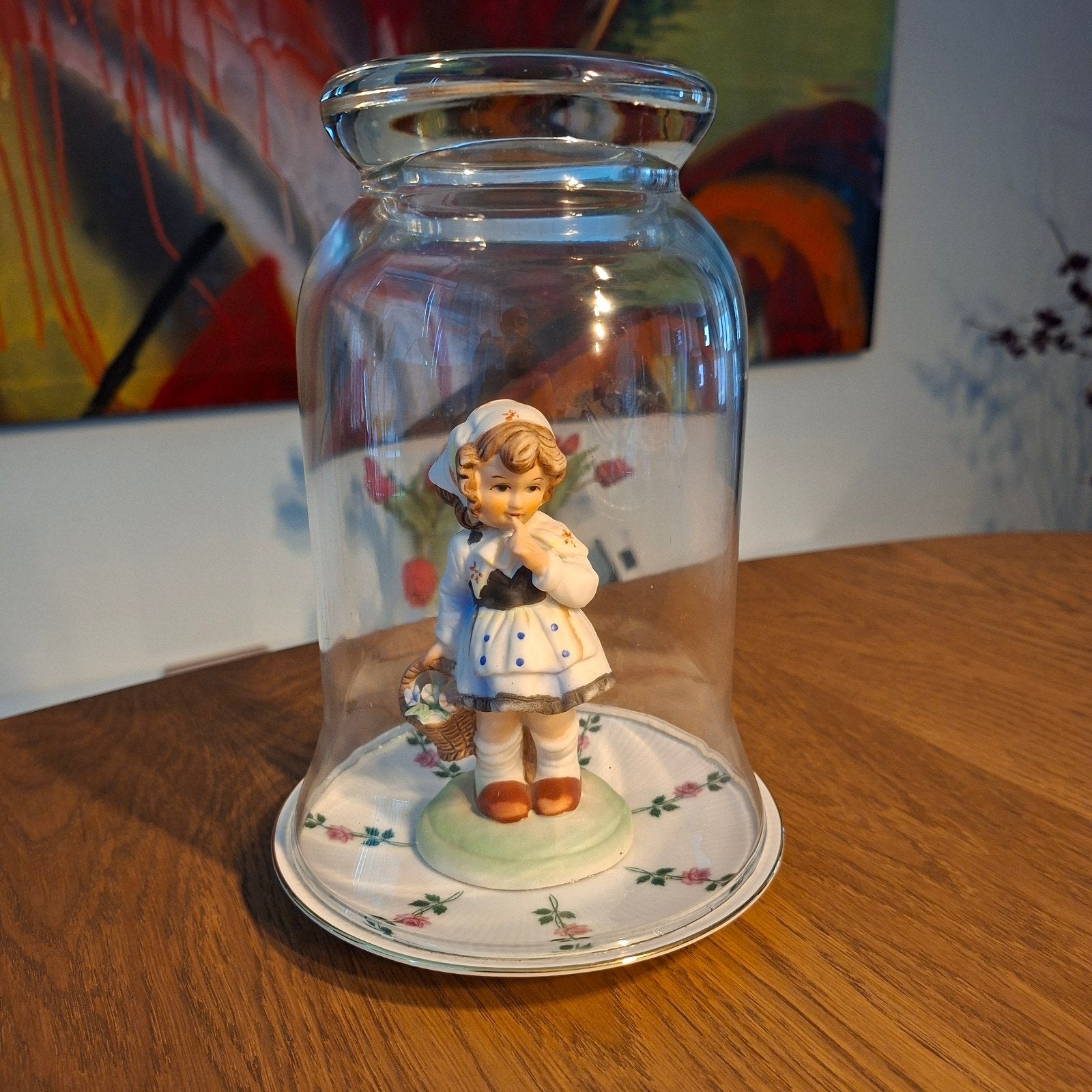 Meisje onder glazen stolp, Verzamelen, Ophalen of Verzenden