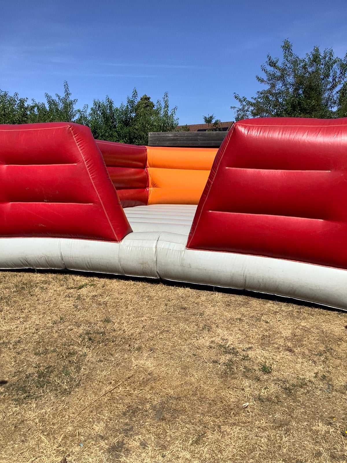 Springkasteel te koop, 5 x5 m  vierkant, Enlèvement, Utilisé