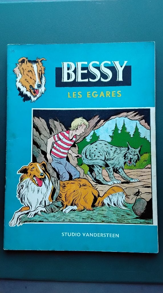 Oude Bessy, Les egares uit 1962. 2é druk, Gelezen, Willy Vandersteen, Eén stripboek, Ophalen of Verzenden