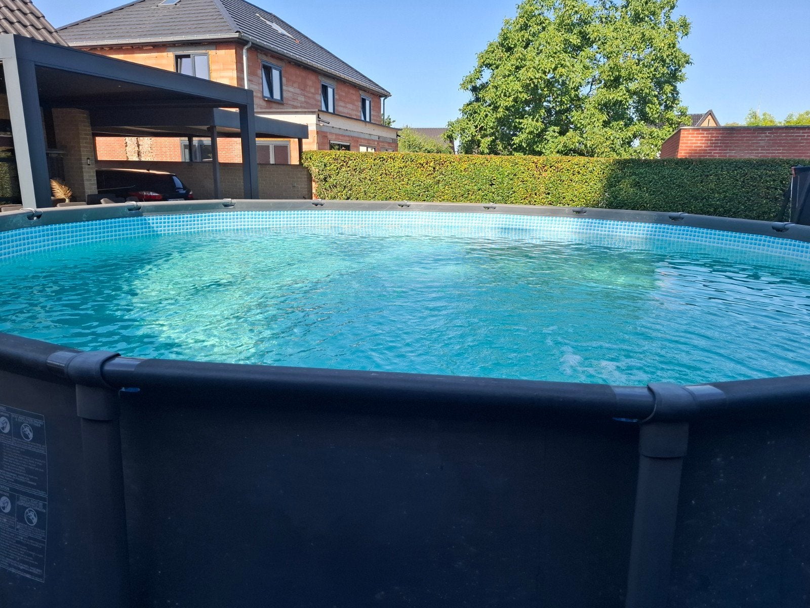 Opbouw zwembad , intex, Tuin en Terras, Ophalen, Filter