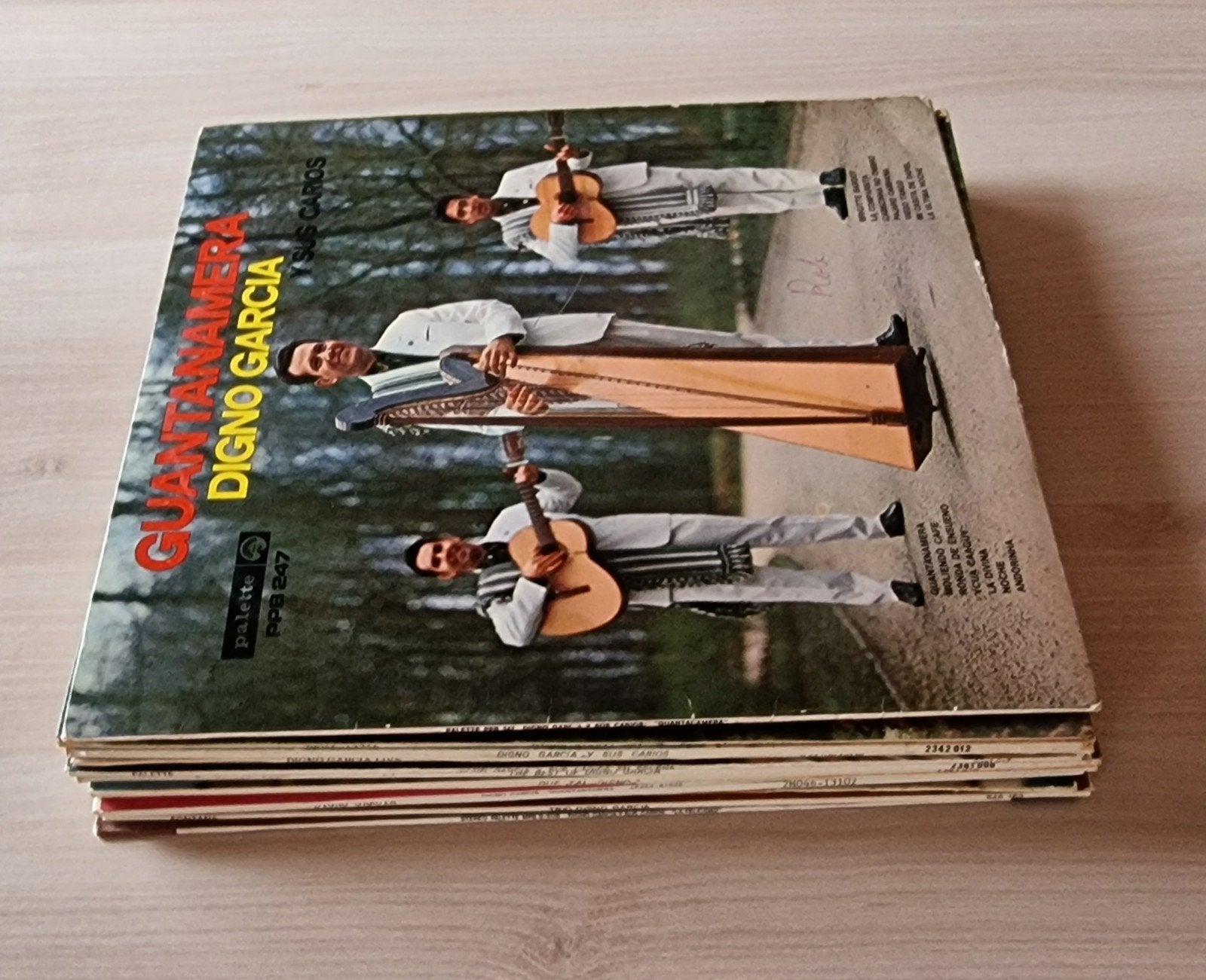 Verzameling 12 LPs  Digno Garcia, Ophalen of Verzenden
