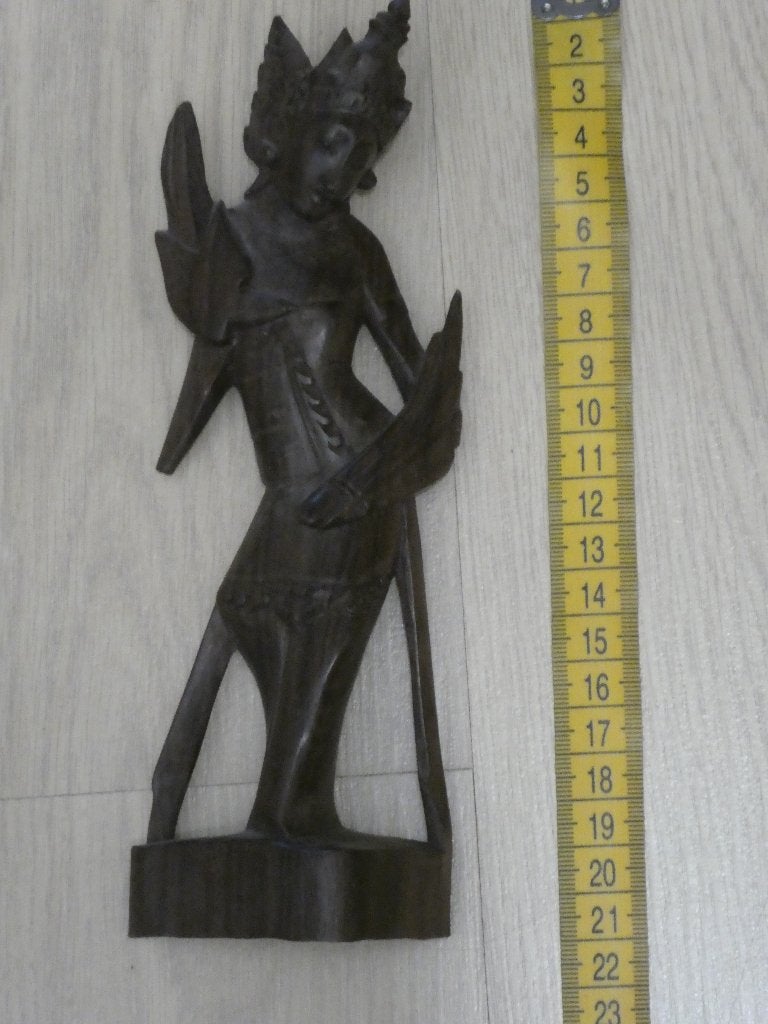 Statue balinaise en bois (1), Statue, Bois, Asie, Fait main