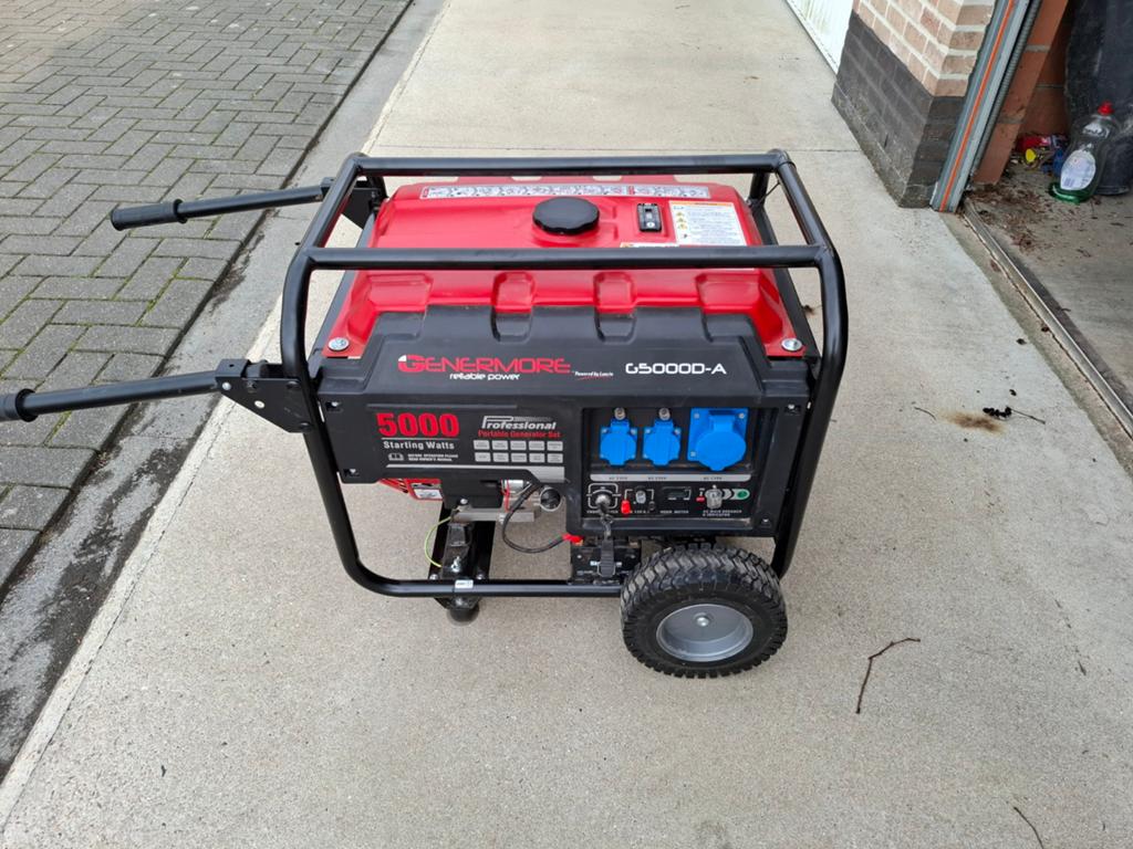 Generator 5000w met garantie, Enlèvement