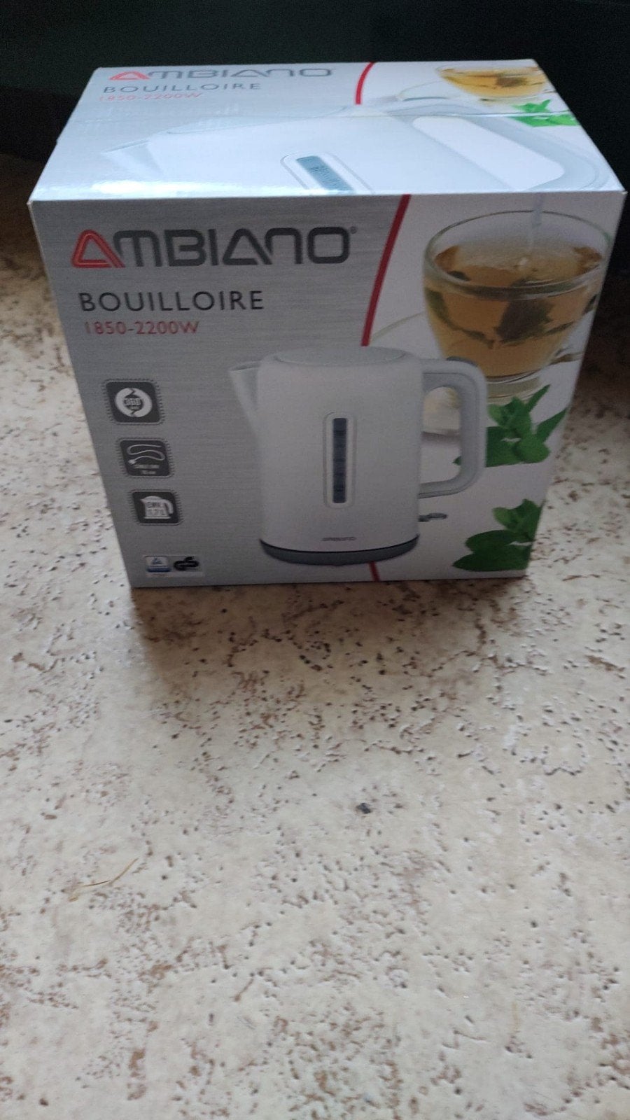 Nieuwe waterkoker, Ophalen