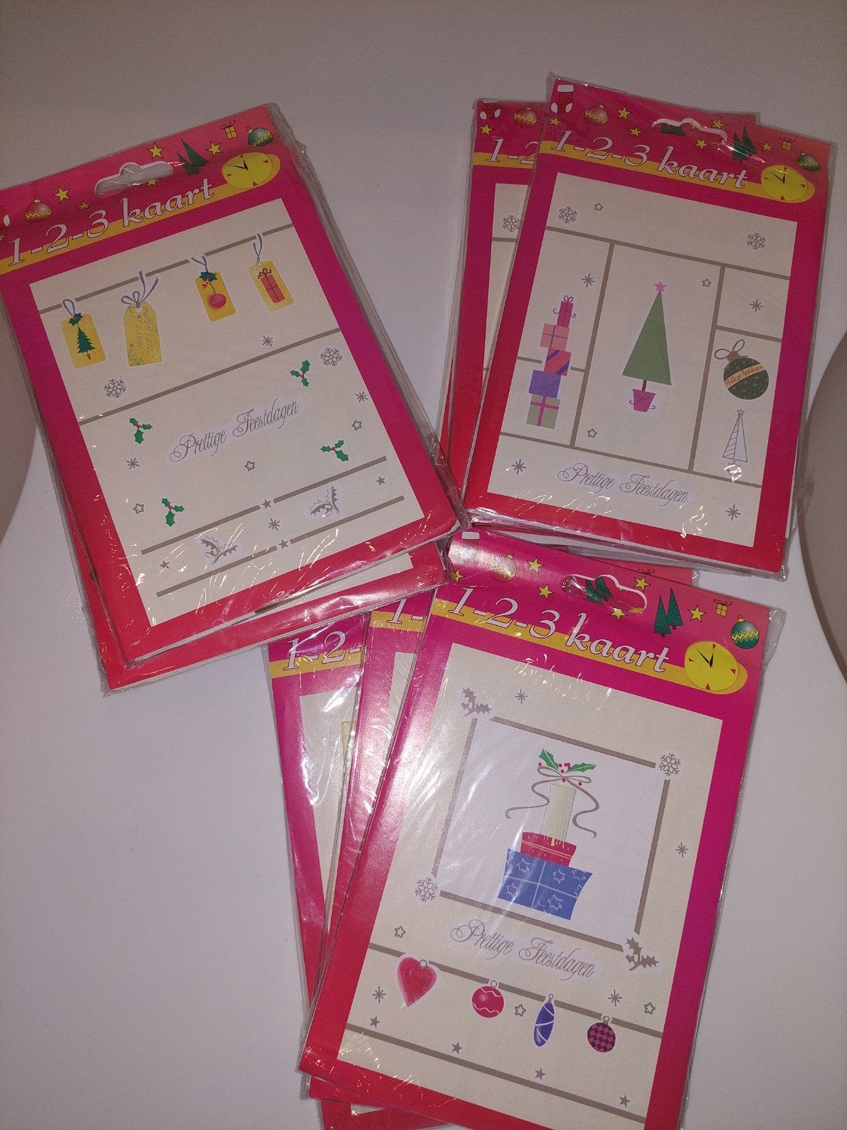 knutselpakket kerstkaarten (84), Hobby en Vrije tijd, Kaarten | Zelfgemaakt, Ophalen of Verzenden, Nieuw, Kerst