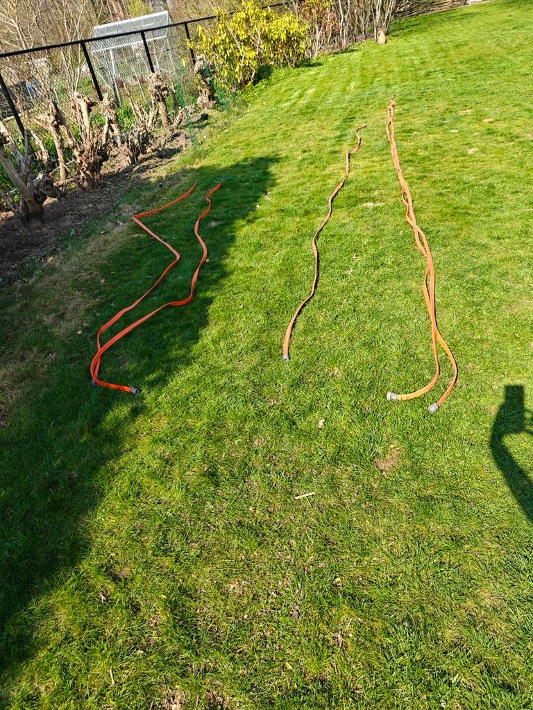Sproeislangen gardena, Ophalen, Gebruikt