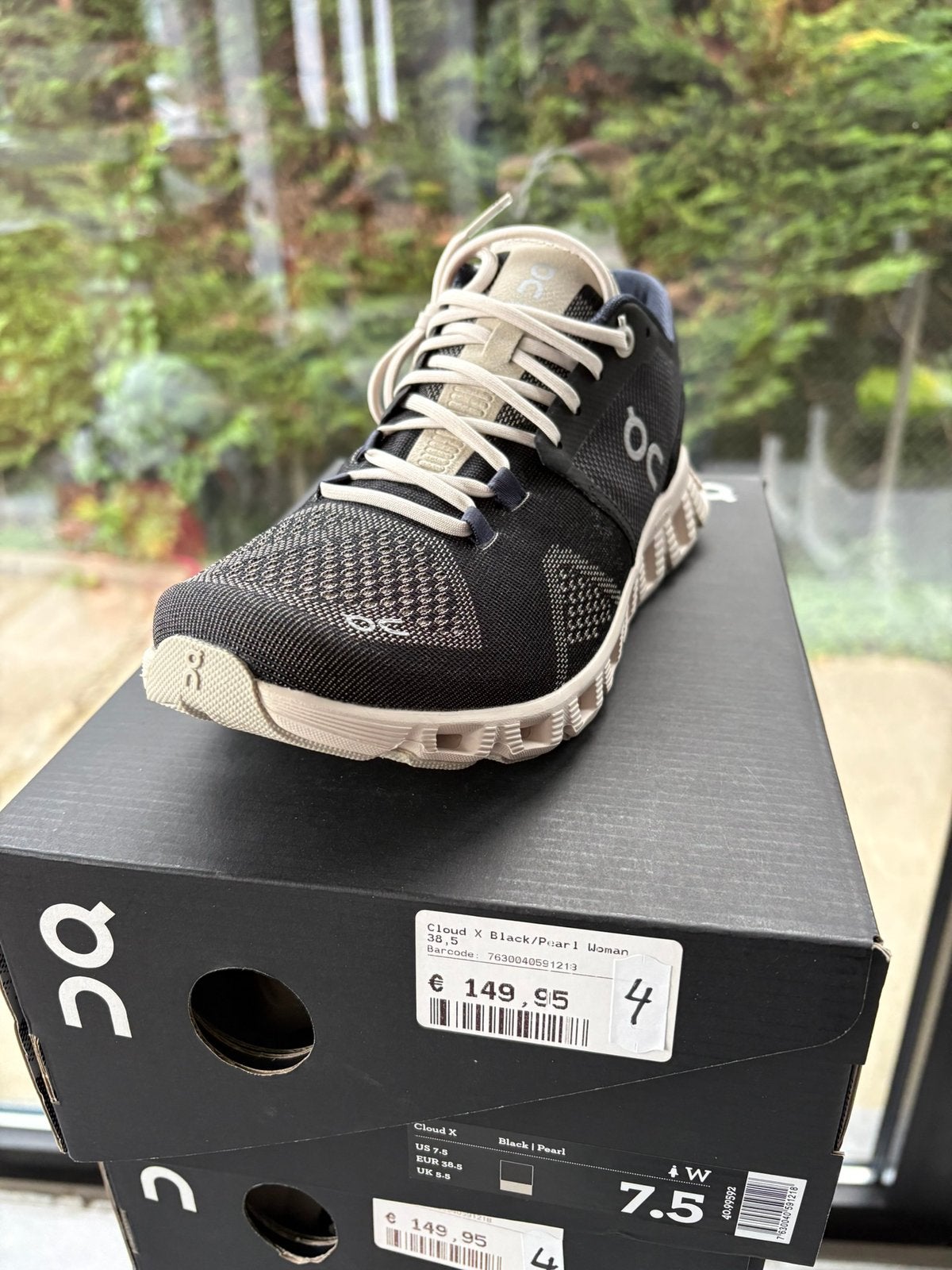 On running shoes, Kleding | Heren, Schoenen, Ophalen, Zwart, Nieuw, Sneakers