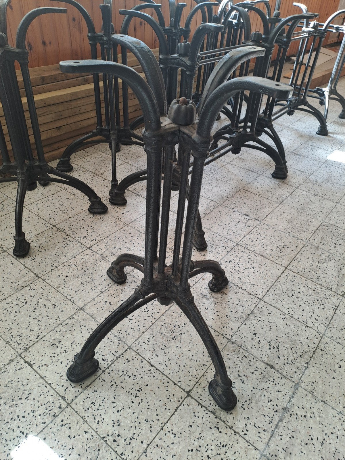 gietijzeren onderstel, Jardin & Terrasse, Enlèvement, Comme neuf, Autres matériaux