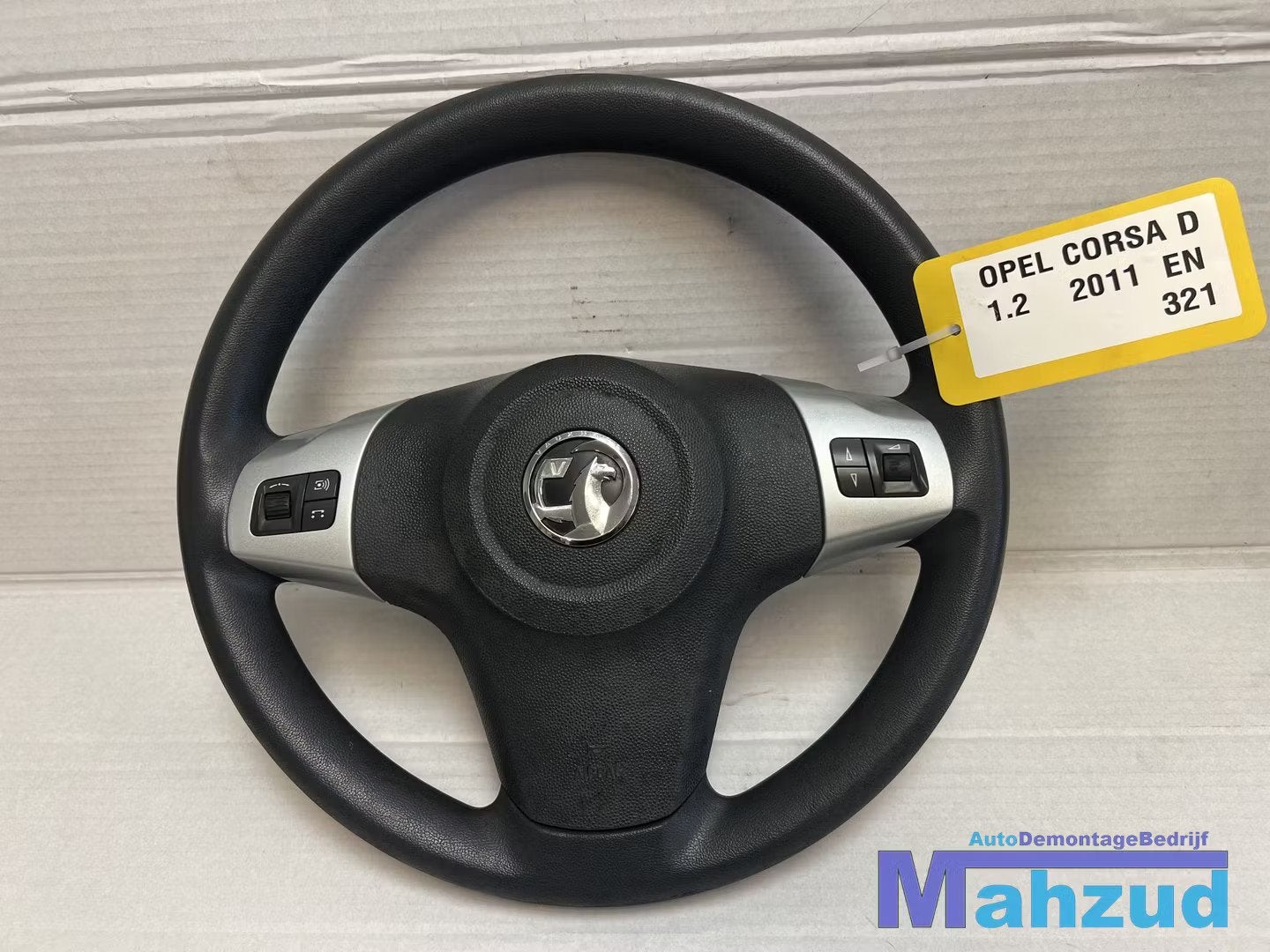 OPEL CORSA D stuurwiel stuur met airbag 2006-2015, Gebruikt, Opel Automobile GmbH, Kontakt@opel-infoservice.de, Opel