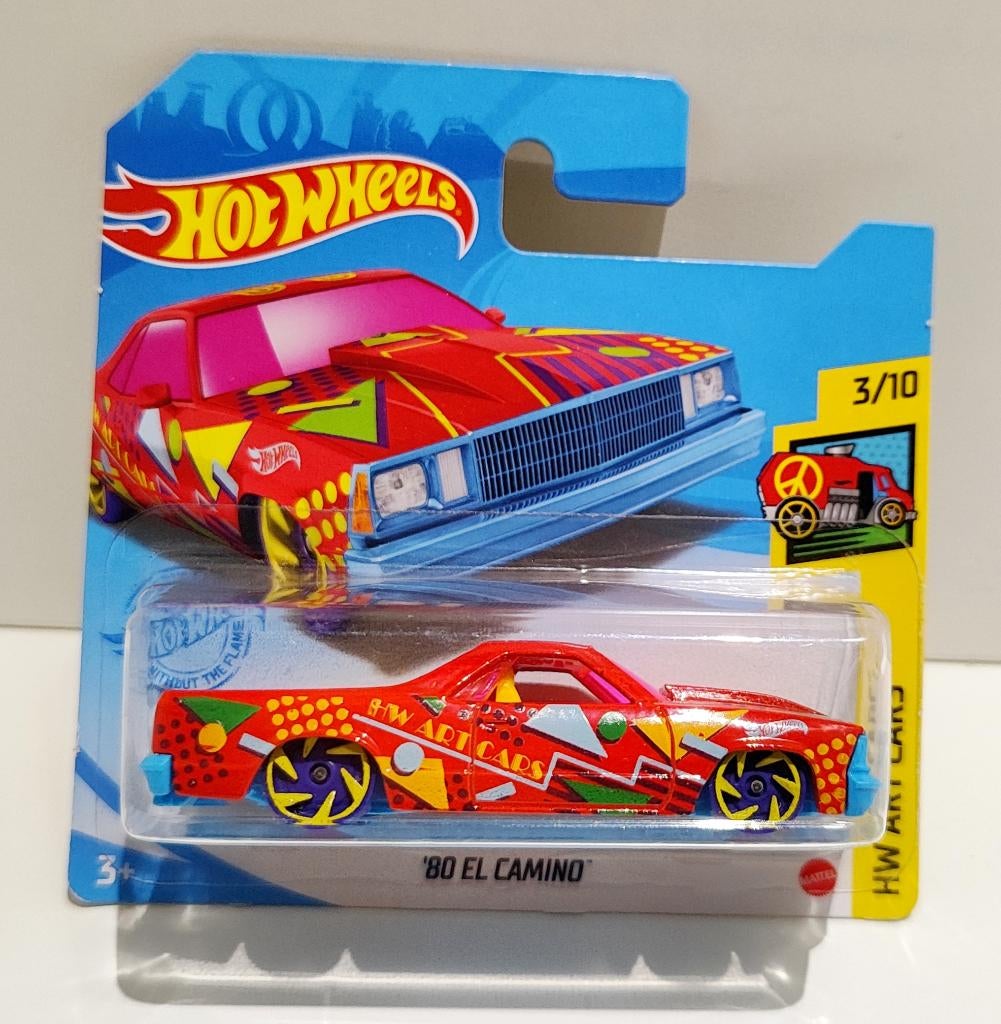 Hot Wheels '80 El Camino Art Cars (2021), Enlèvement ou Envoi