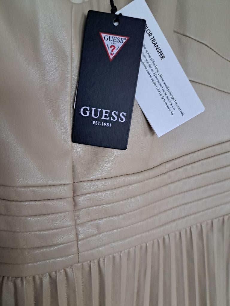 Jurk Guess maat 38, Kleding | Dames, Jurken, Guess, Ophalen, Maat 38/40 (M), Beige