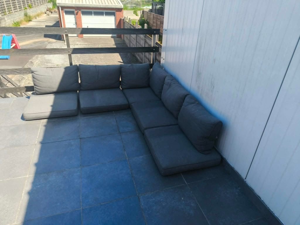 kussens te koop, 5 places, Salons de jardin, Comme neuf, Enlèvement