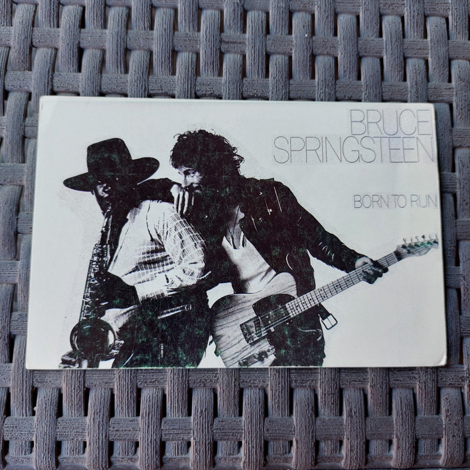 fotokaart Bruce Springsteen, Verzamelen, Ophalen of Verzenden