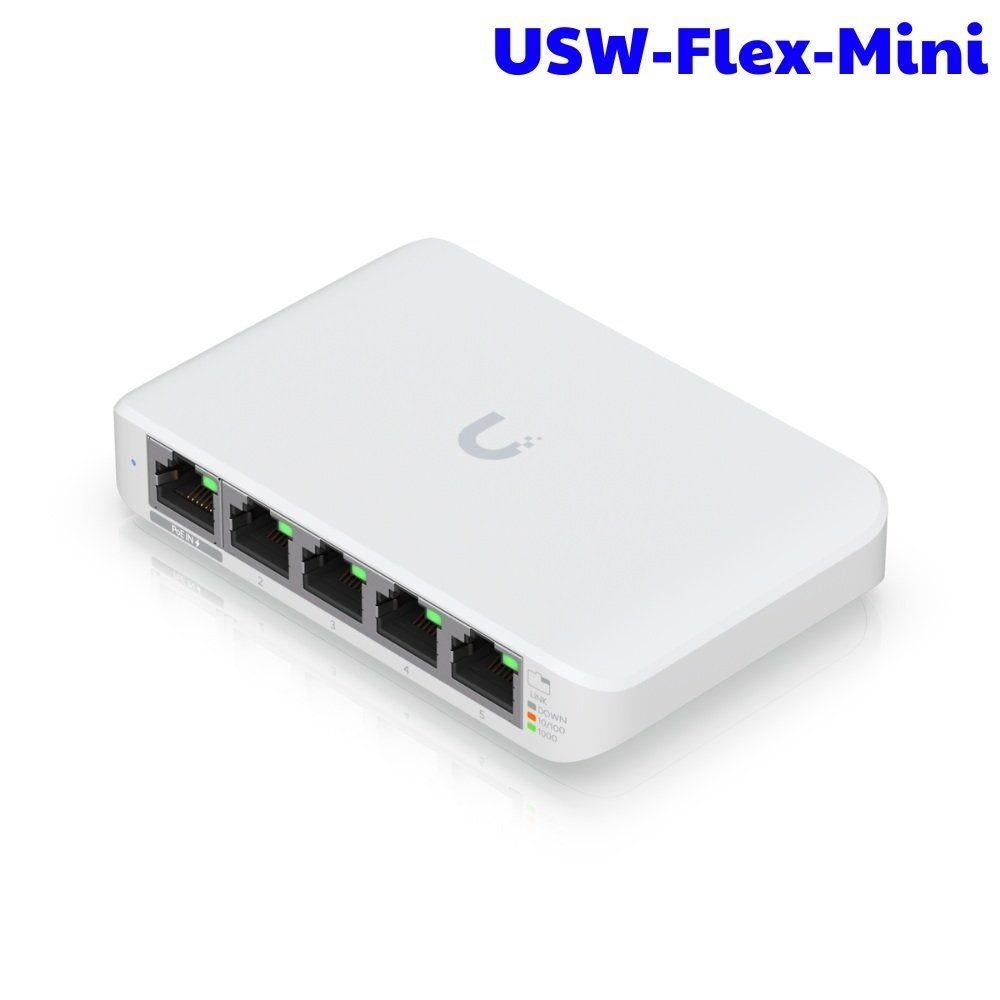 Ubiquiti USW Flex Mini - 5-poorts Switch in Prima, Ophalen of Verzenden, Gebruikt
