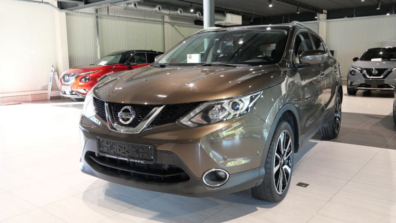 Nissan QASHQAI QASHQAI 1.2 DIG BENZINE AUTOMAAT TEKNA, Auto's, Nissan, 4 deurs, Automatische klimaatregeling, Gebruikt, Bruin