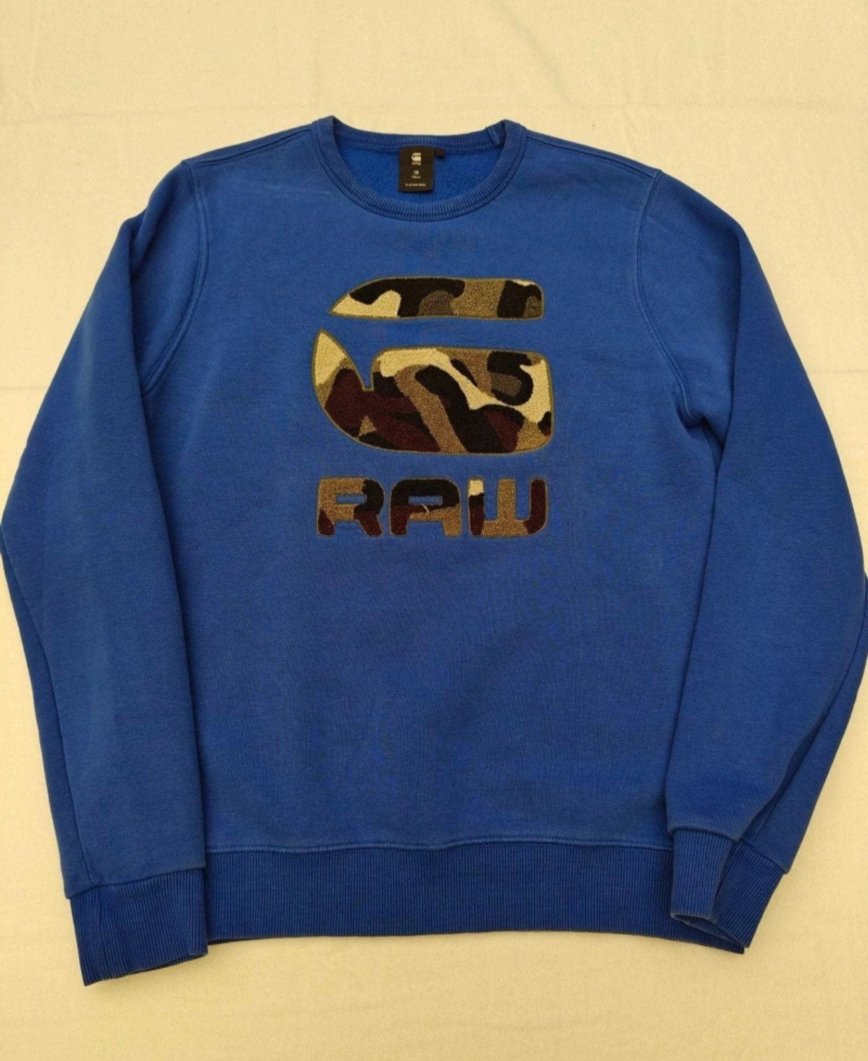 SWEAT G-STAR RAW BLEU ROI, Vêtements | Hommes, G-Star Raw, Enlèvement ou Envoi, Porté, Bleu