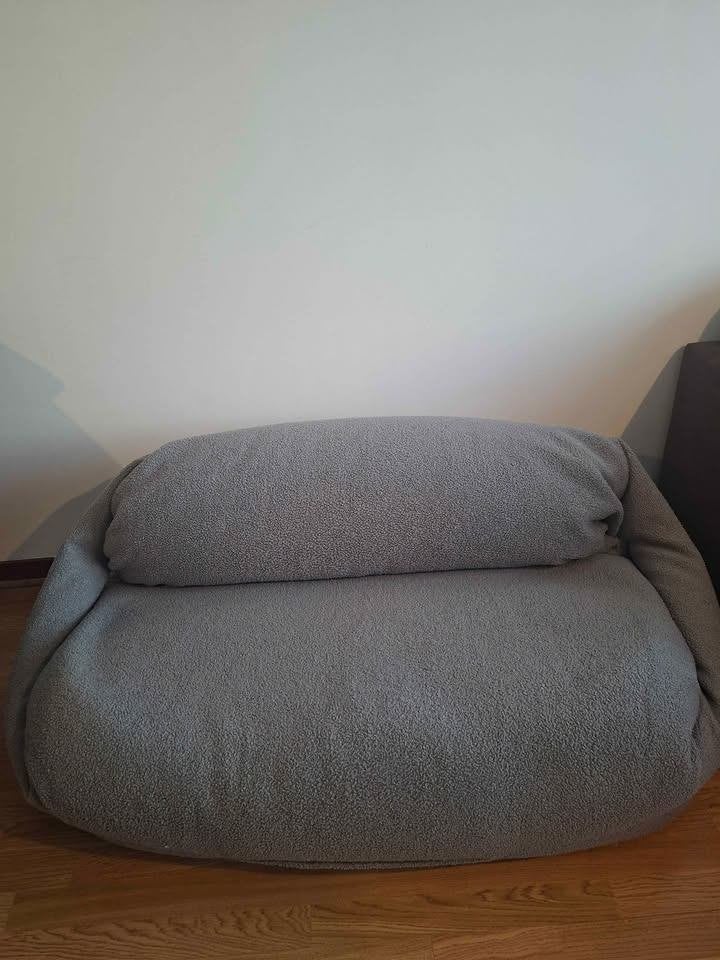 Zitzak 2 personen Big Bertha Sabine, Ophalen, 100 tot 125 cm, Zo goed als nieuw, 75 tot 100 cm