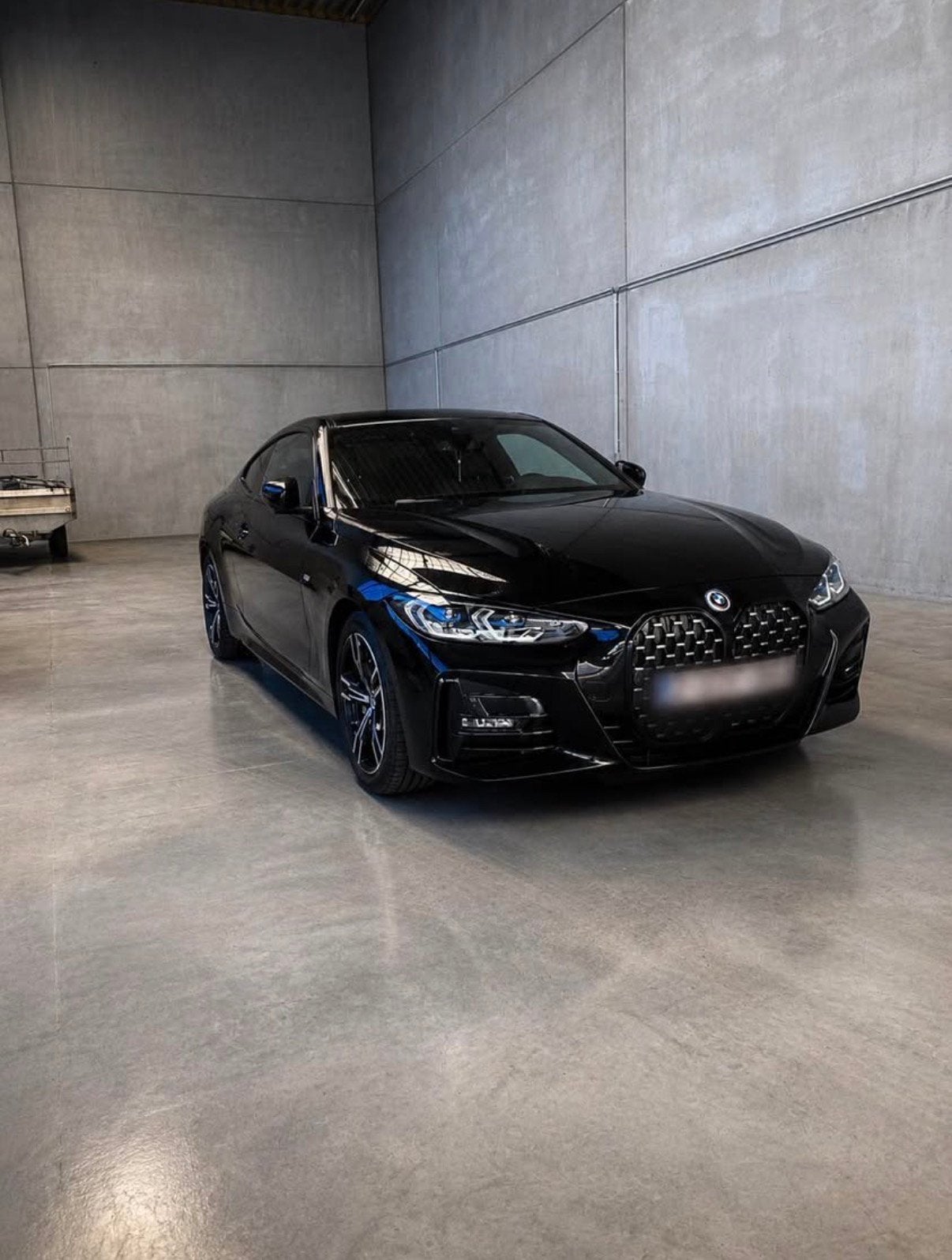 BMW 430i Xdrive M-pack / Laserlight / panoramic roof, Auto's, Automaat, 4 zetels, Panoramadak, Zwart