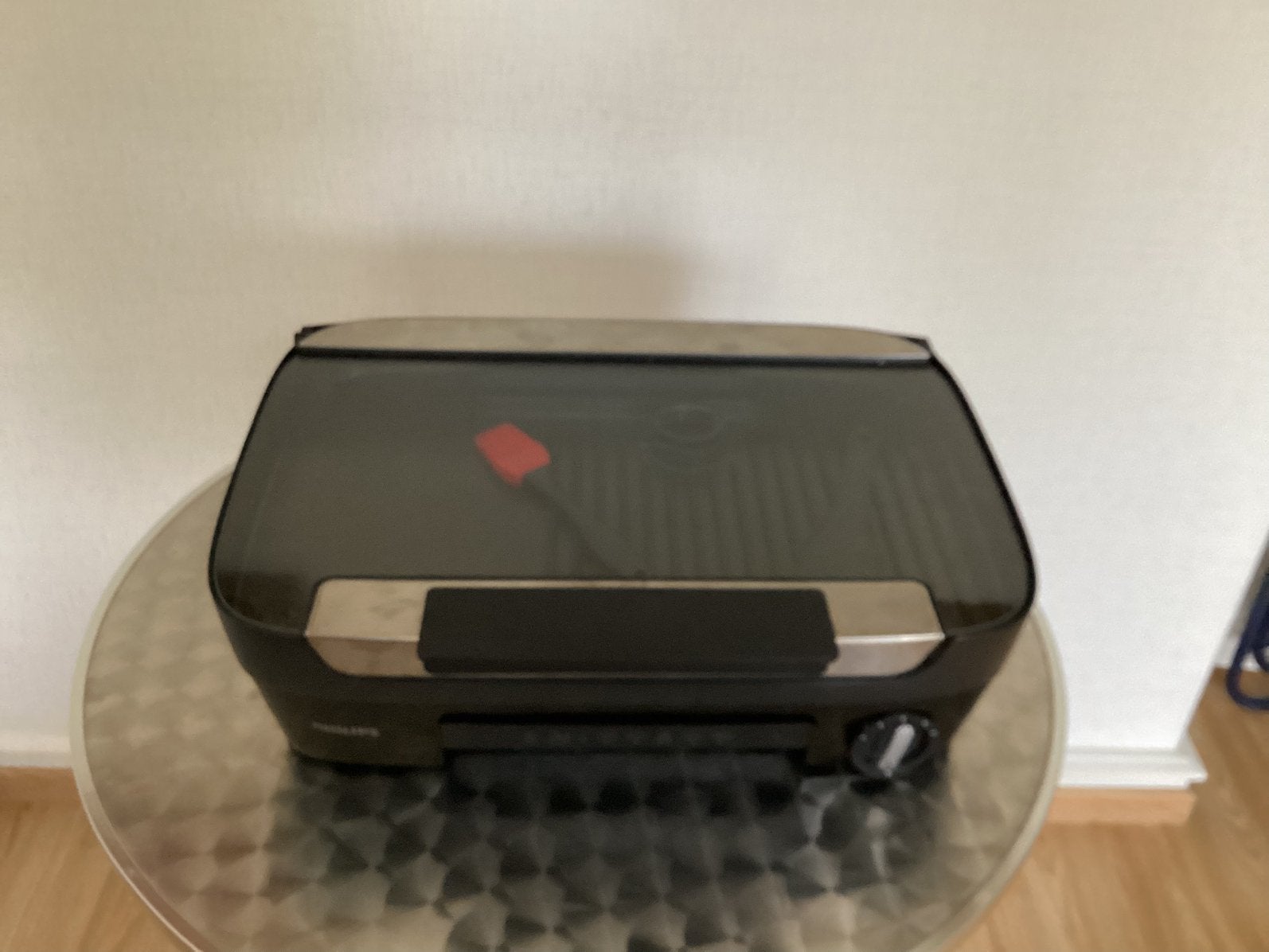 Grill. Elektrische tafelgrill, barbeque., Ophalen, Zo goed als nieuw