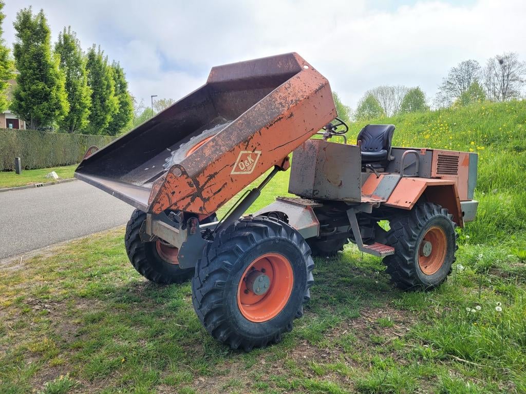 O&K Dumper 4x4 goede staat, Articles professionnels, Machines & Construction | Transport, Enlèvement
