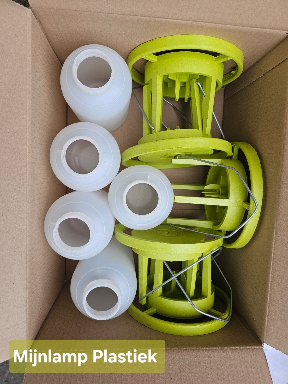 Lampe minière en plastique 1L, Enlèvement