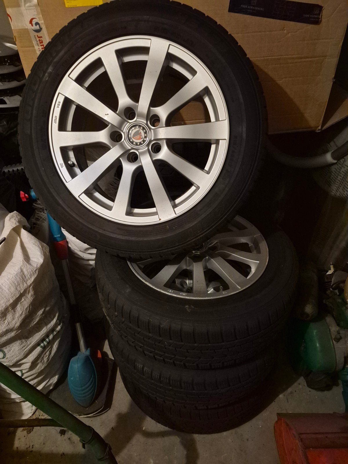 Alu. Roues avec pneus neufs pour Nissan Qashqai, Enlèvement, Pneu(s)
