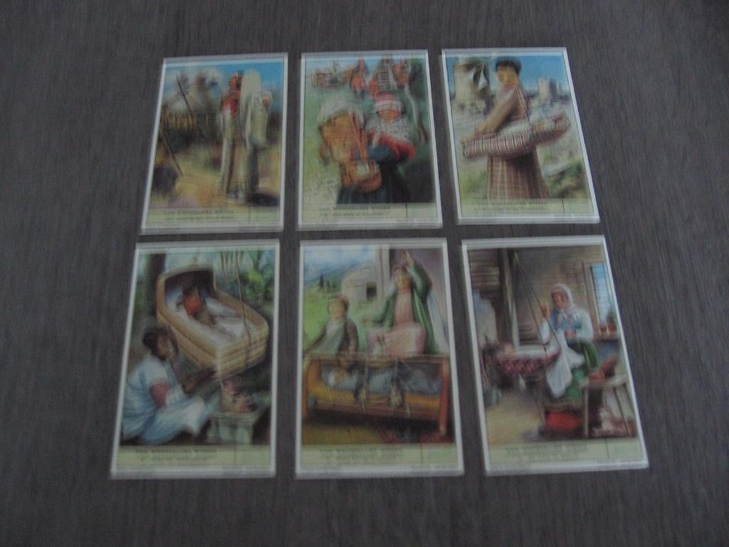 VAN WODERLIJKE WIEGEN liebig reeks !!!, 1960 tot 1980, Ophalen of Verzenden, Zo goed als nieuw, Prent
