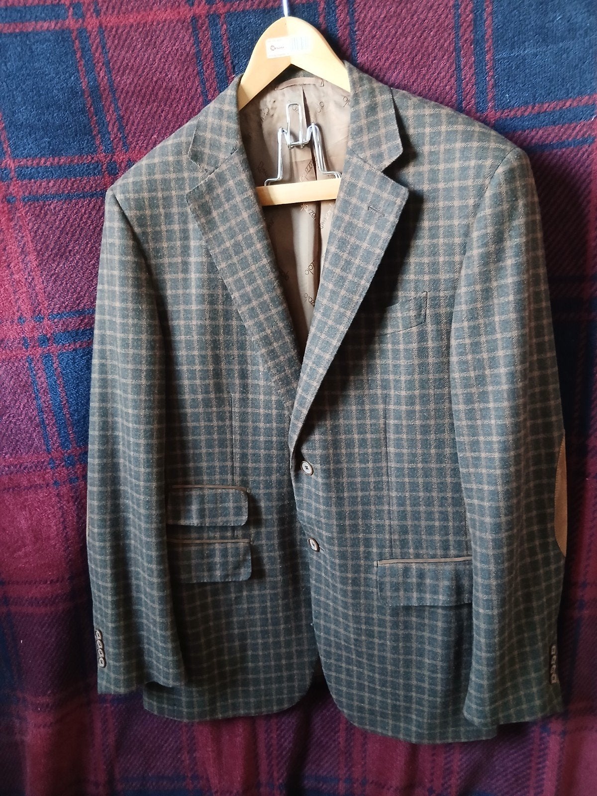 Herren blazer Aldo Rizzo Wol en Cachenier Maat 52 L, Ophalen of Verzenden, Maat 52/54 (L)