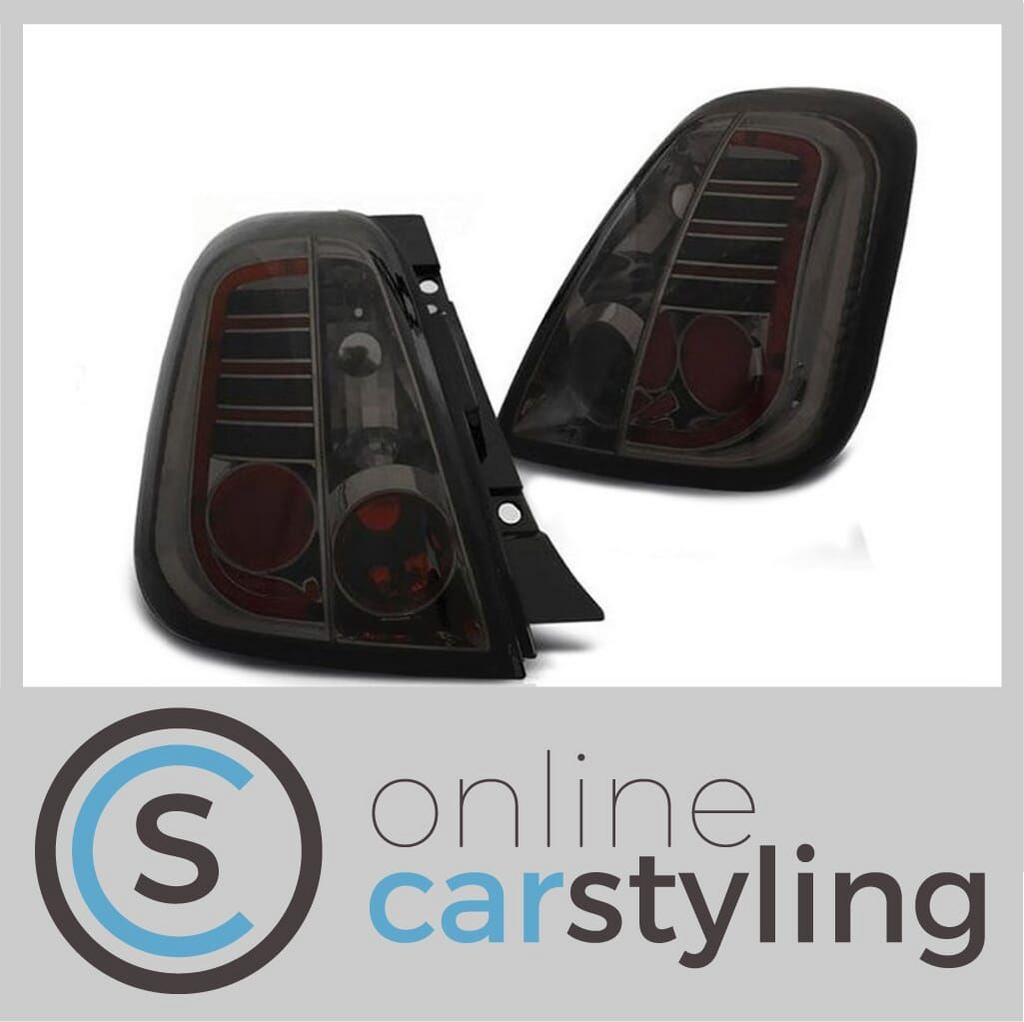 LED Achterlichten Fiat 500 Smoke, Auto-onderdelen, Verlichting, Fiat, Nieuw, Ophalen of Verzenden