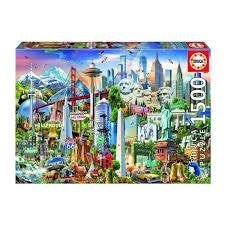 Legpuzzel, Ophalen of Verzenden, Meer dan 1500 stukjes, Zo goed als nieuw, Legpuzzel