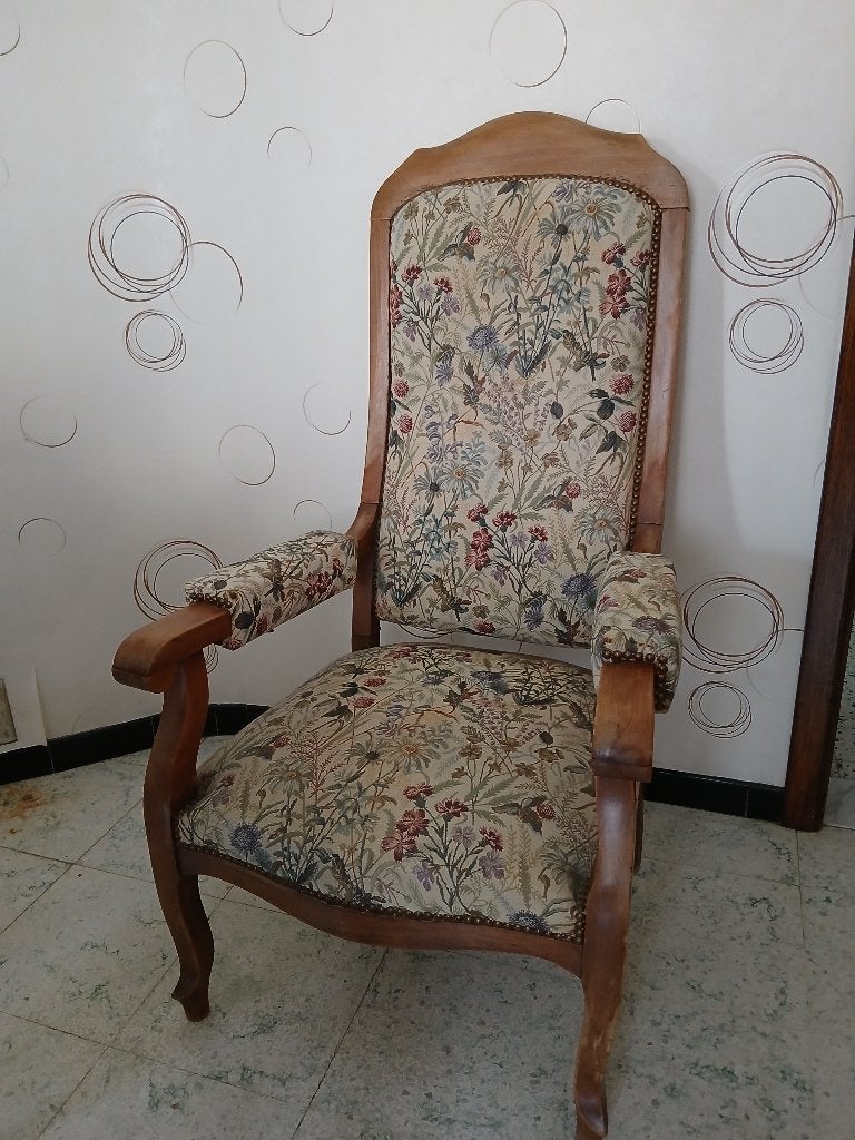 Stoel, Huis en Inrichting, Stoelen, Ophalen, Gebruikt, Bruin, Eén