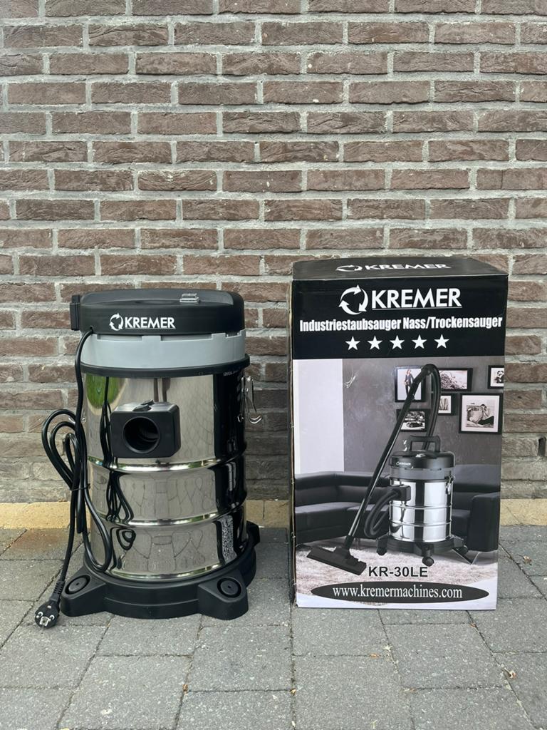 Kremer Industriële nat&droog stofzuigers, Electroménager, Aspirateurs, Neuf, Aspirateur industriel, Réservoir, Autres marques