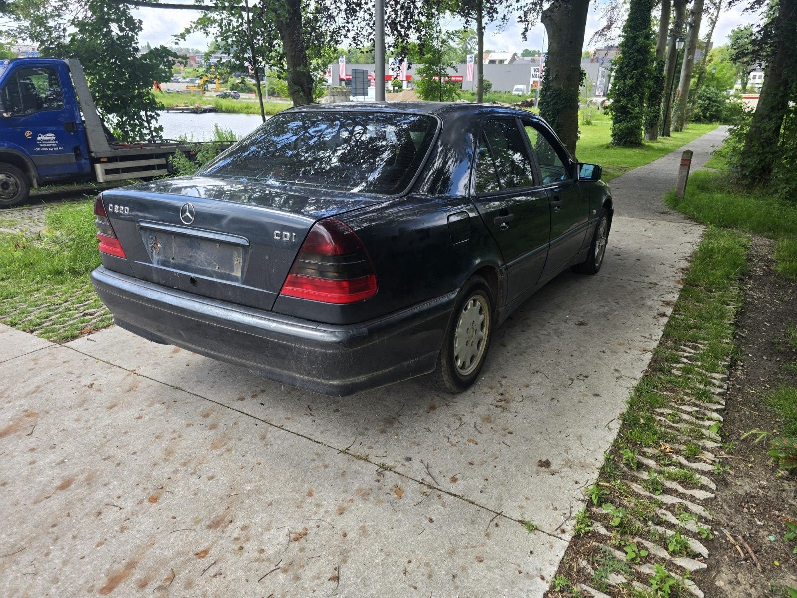 MERCEDES W202 220CDI 1998 MANUEEL, Auto's, Mercedes-Benz, Particulier, C-Klasse, Te koop, Handgeschakeld