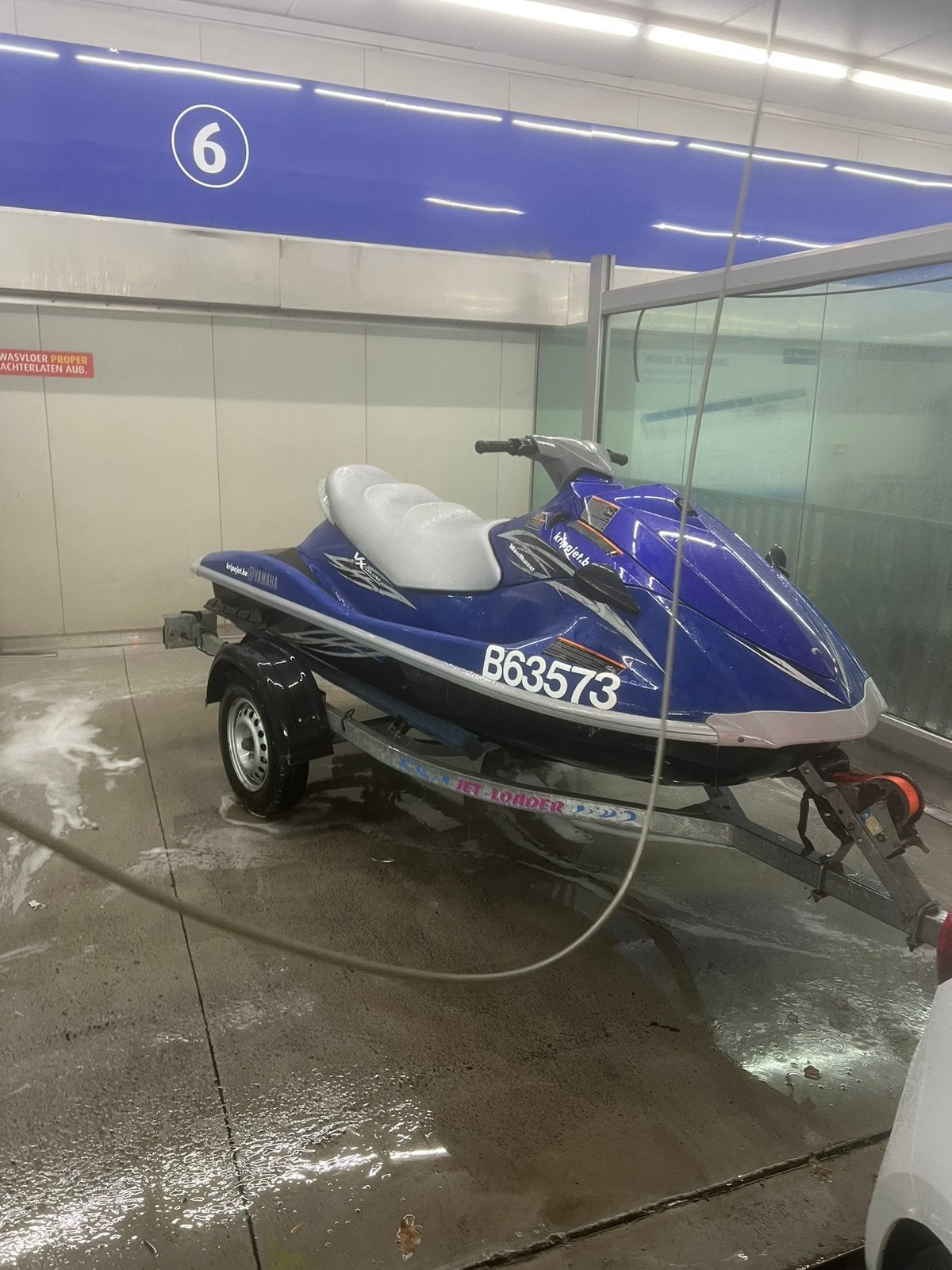 Yamaha waverunner, Ophalen, Zo goed als nieuw