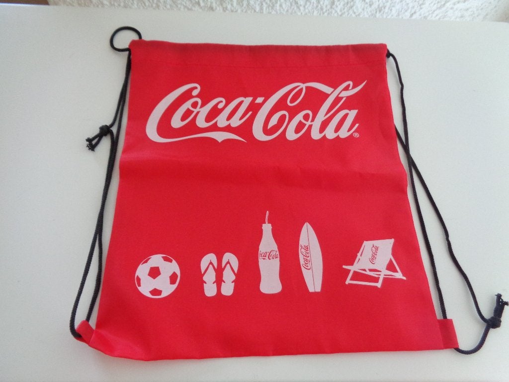 Petit Sac Nylon Coca Cola rouge. Neuf., Envoi, Neuf, Autres types
