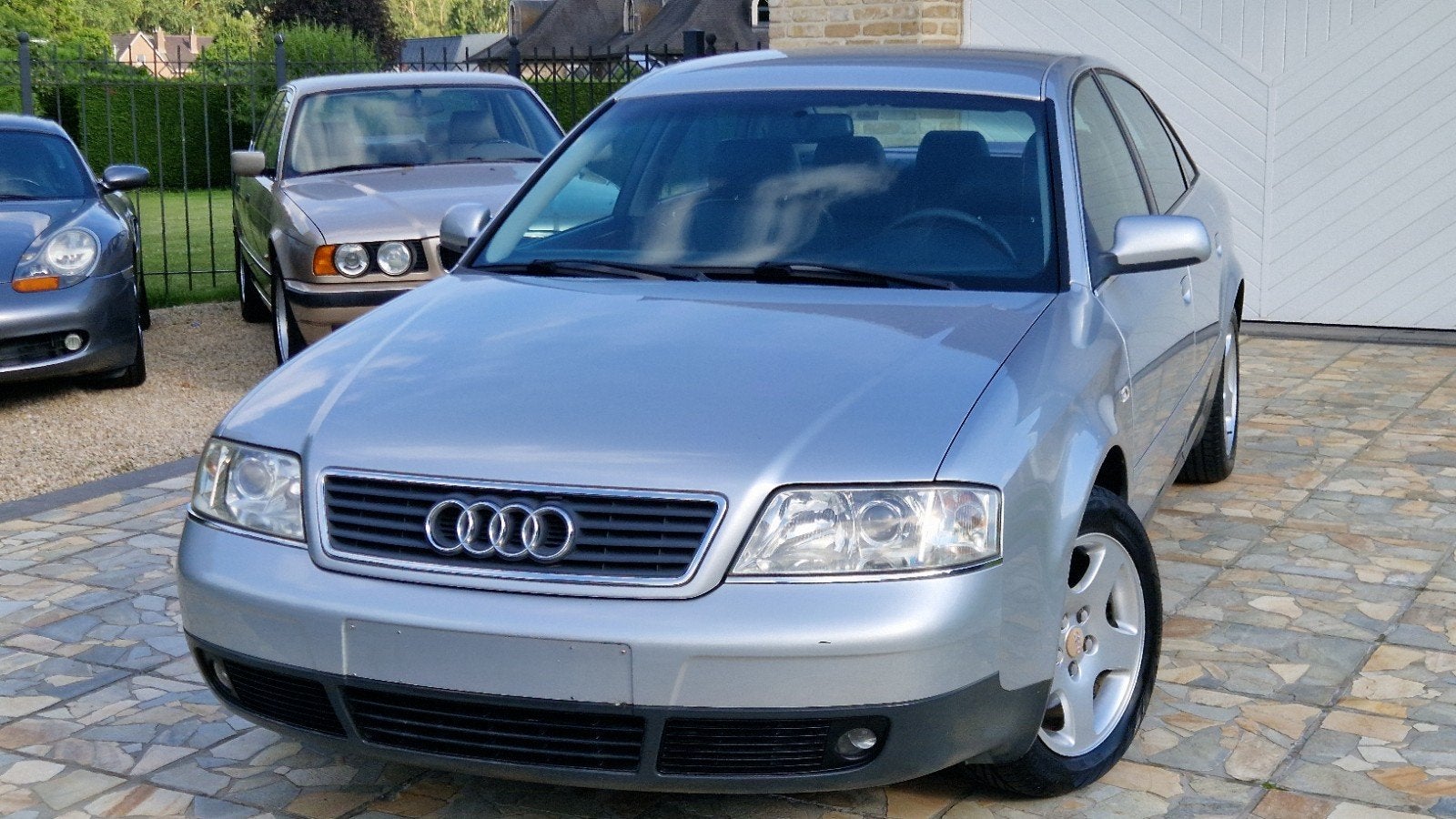 Audi a6 1.8benzine 5V airco/leder zeer net, Autos, Achat, Radio, Bleu, Particulier