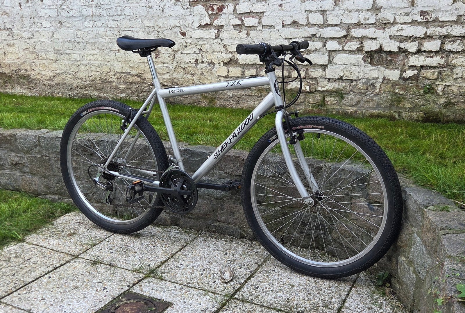 26" mountainbike - 18 versnellingen - Sherpa 2000 - Shimano, Fietsen en Brommers, Gebruikt, 26 inch, Velgrem, 15 tot 20 versnellingen