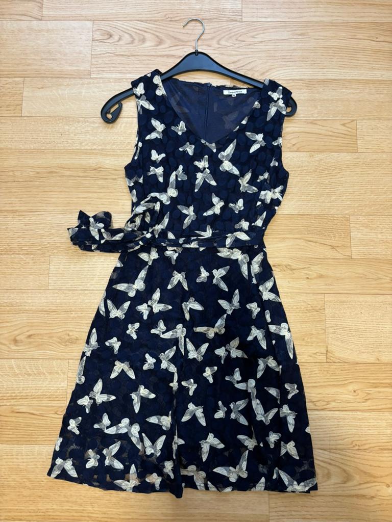 Blauw midi kleedje M, Maat 38/40 (M), Blauw, Ophalen of Verzenden, Zo goed als nieuw