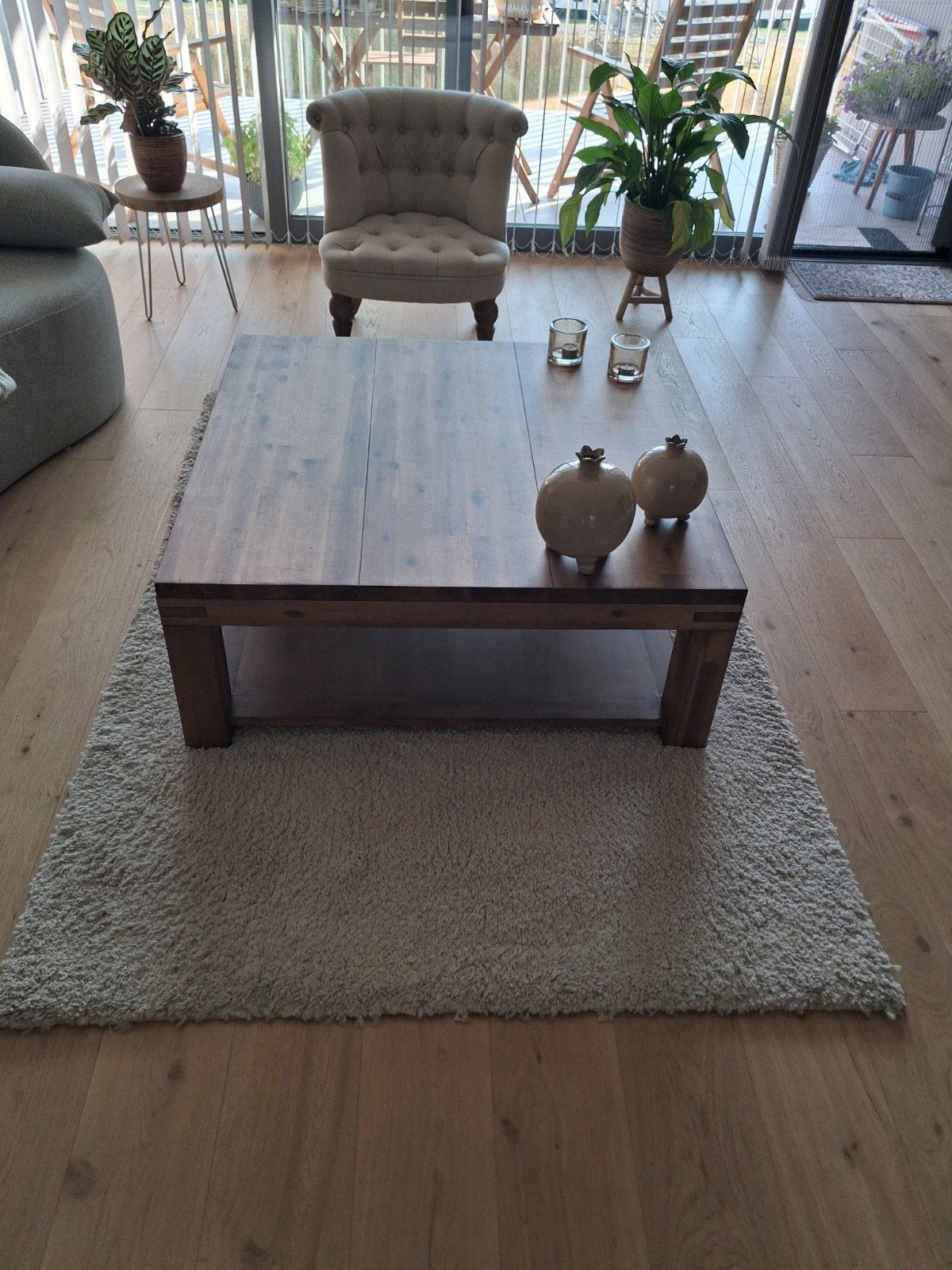 Wollen tapijt, Huis en Inrichting, Ophalen, Beige