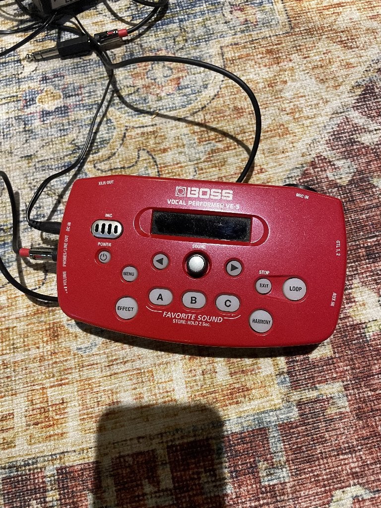 Boss VE-5 RD Vocal Performer Vocale processor, Enlèvement, Comme neuf, Multi-effet