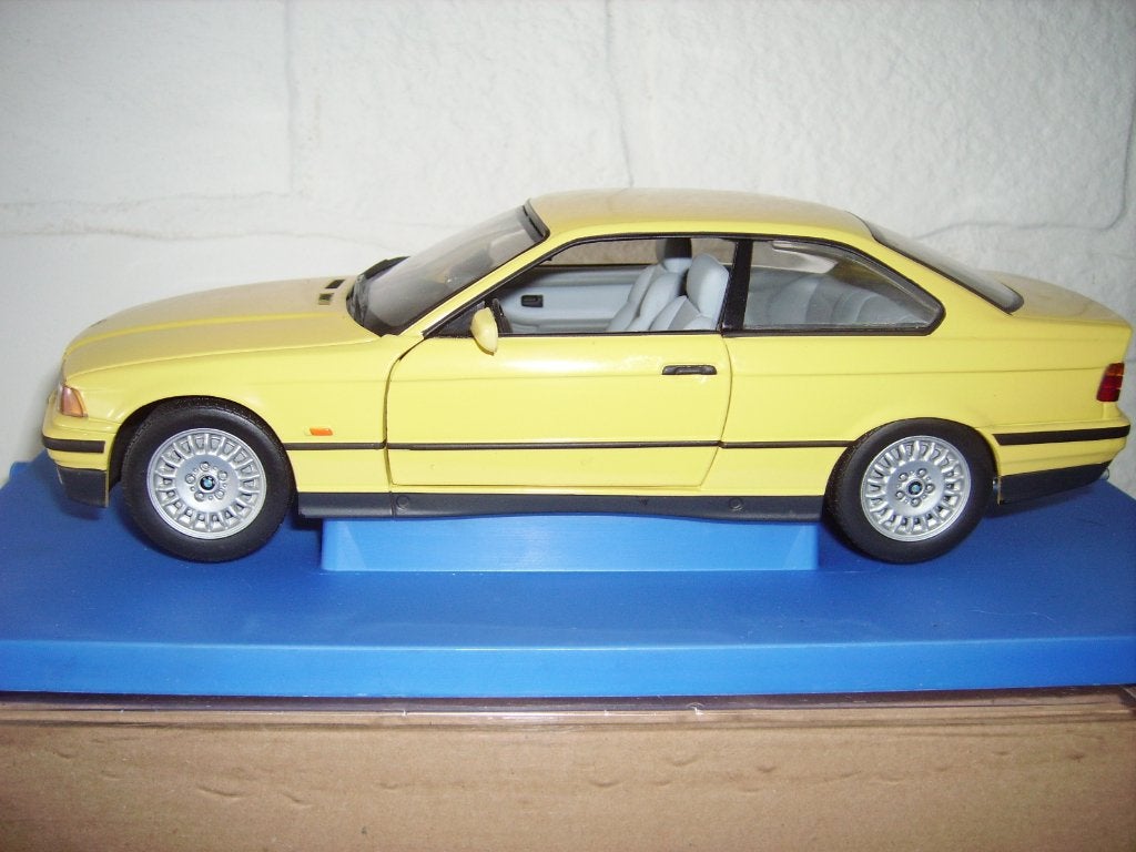 UT BMW 3 SERIES COUPE E36/328I GEEL, Hobby en Vrije tijd, Ophalen of Verzenden, Nieuw, Auto, UT Models