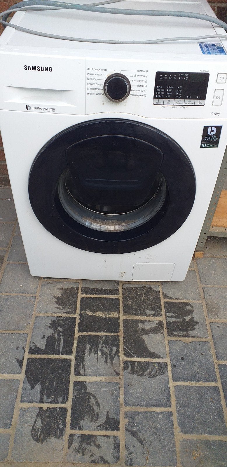 Lave-linge Samsung, Electroménager, Enlèvement, Programme court